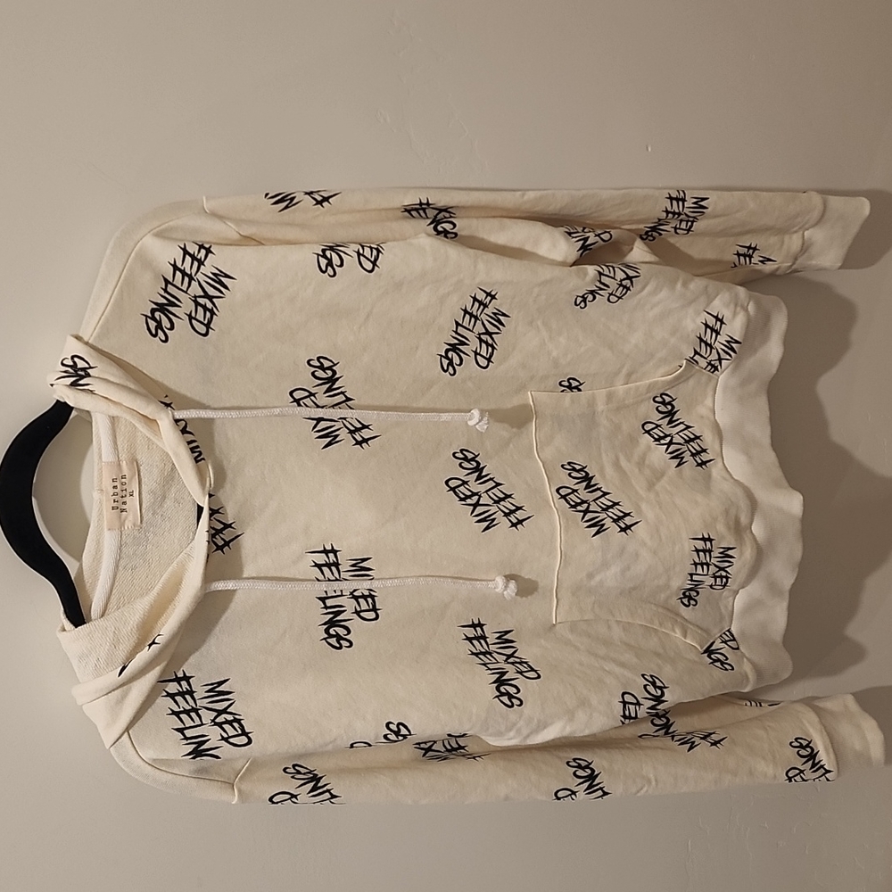 Mixed feelings hoodie.